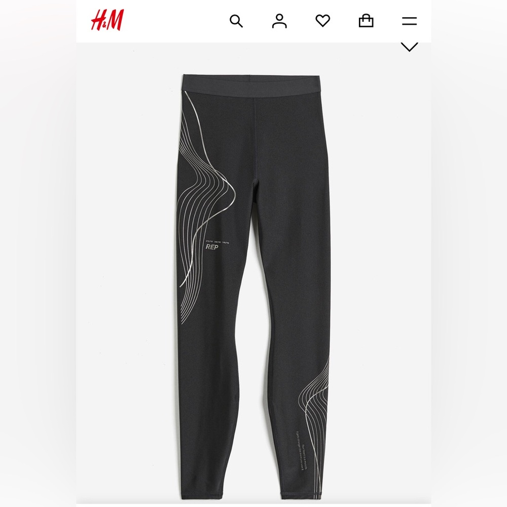 HIGH SHINE SPORTS LEGGINGS IN DRYMOVE™